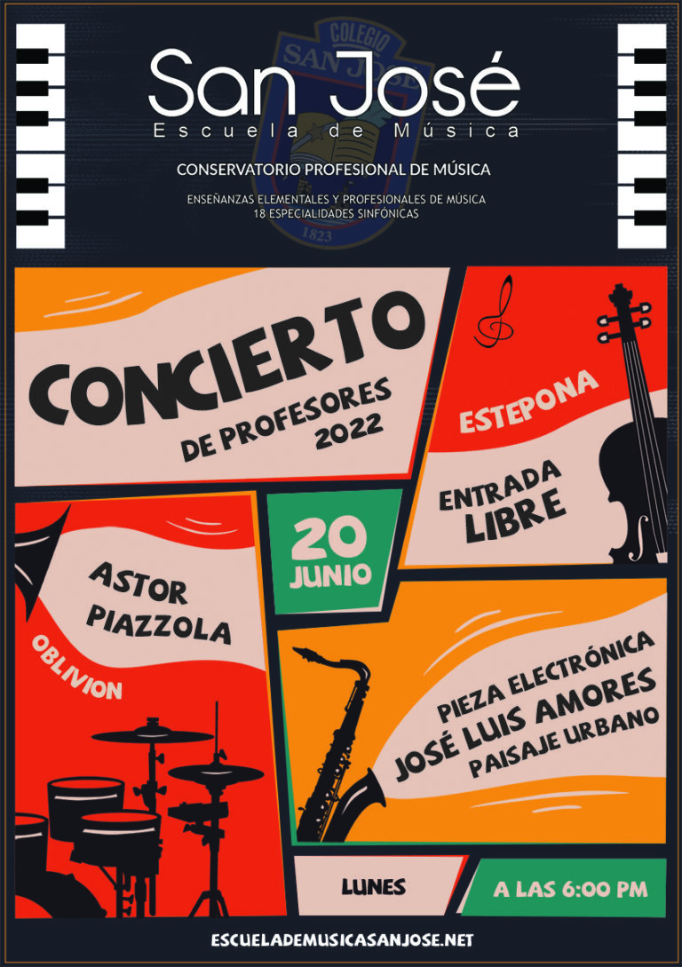 Cartel: Concierto-de-Profesores 20JUNIO